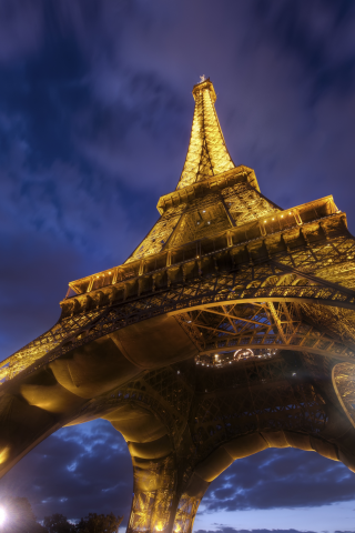 париж, эйфелева башня, город, франция, архитектура