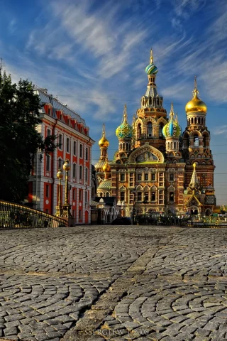 санкт-петербург, спас на крови