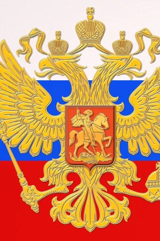 герб, россия, триколор, флаг