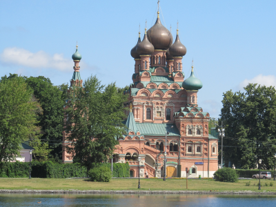 Москва, собор, Останкинский пруд