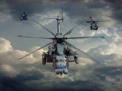 Sikorsky, Low IV, Pave, MH-53M, вертолёт