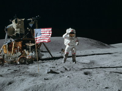 лунный модуль, луноход, космонавт, обои, американец, луна, америка, флаг, прыжок, космос, сша