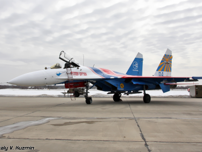 Сухой, Су-27, русские витязи