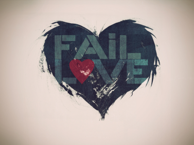 fail, love, графика, сердце