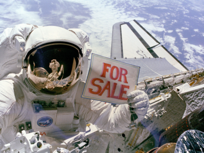 земля, продаёт, космонавт