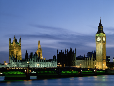 парламент, лондон, англия, мост, биг бен
