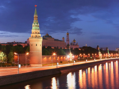 москва, кремль, башня, река