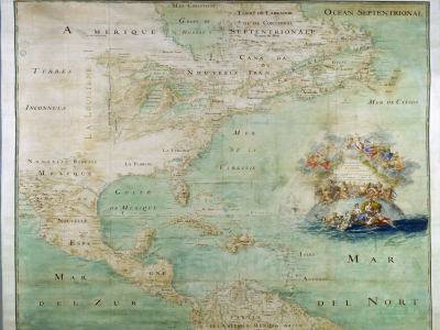 карта, старая карта, северная америка