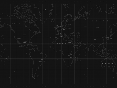 мир, черный, карта