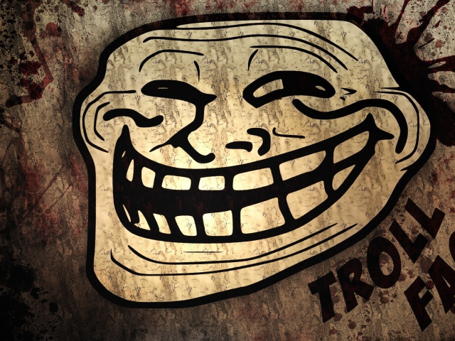 тролль, троллинг, trollface