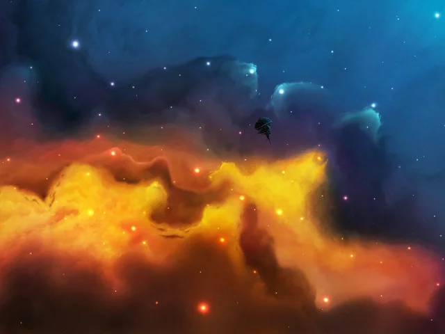 корабль, космос