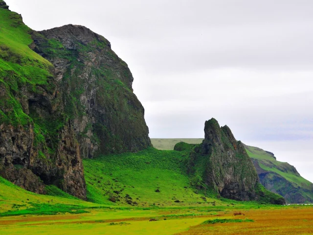лрирода, берег, пейзаж, горы