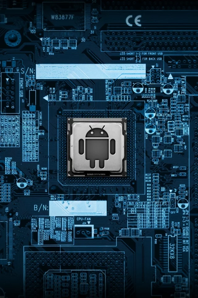 плата, материнская, синий, андроид, motherboard, android