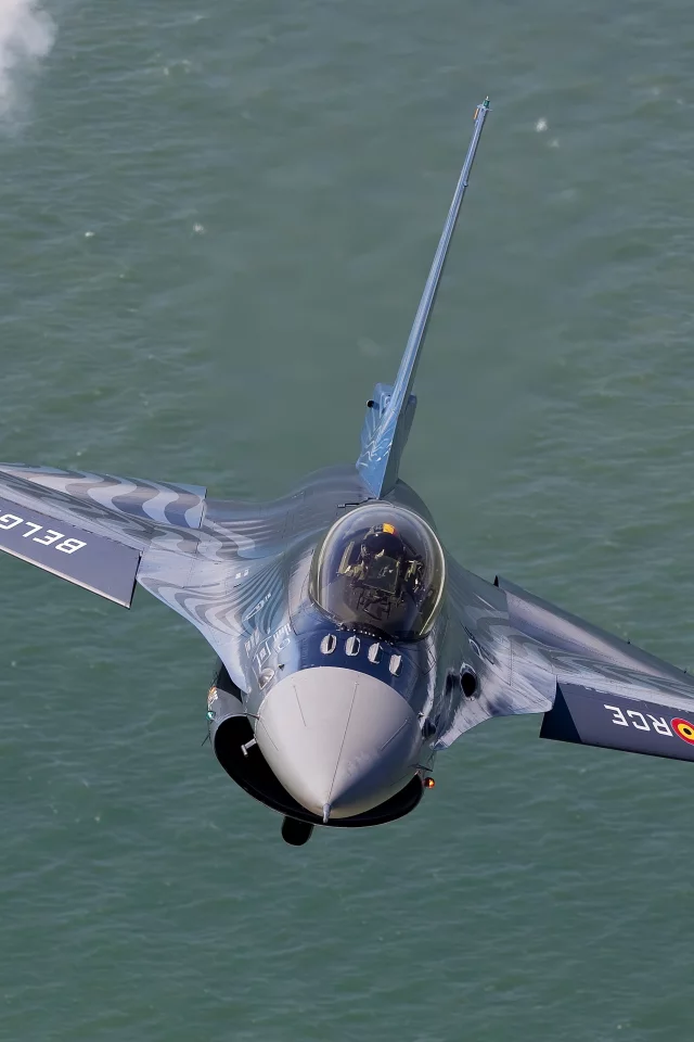 облака, F-16, полёт