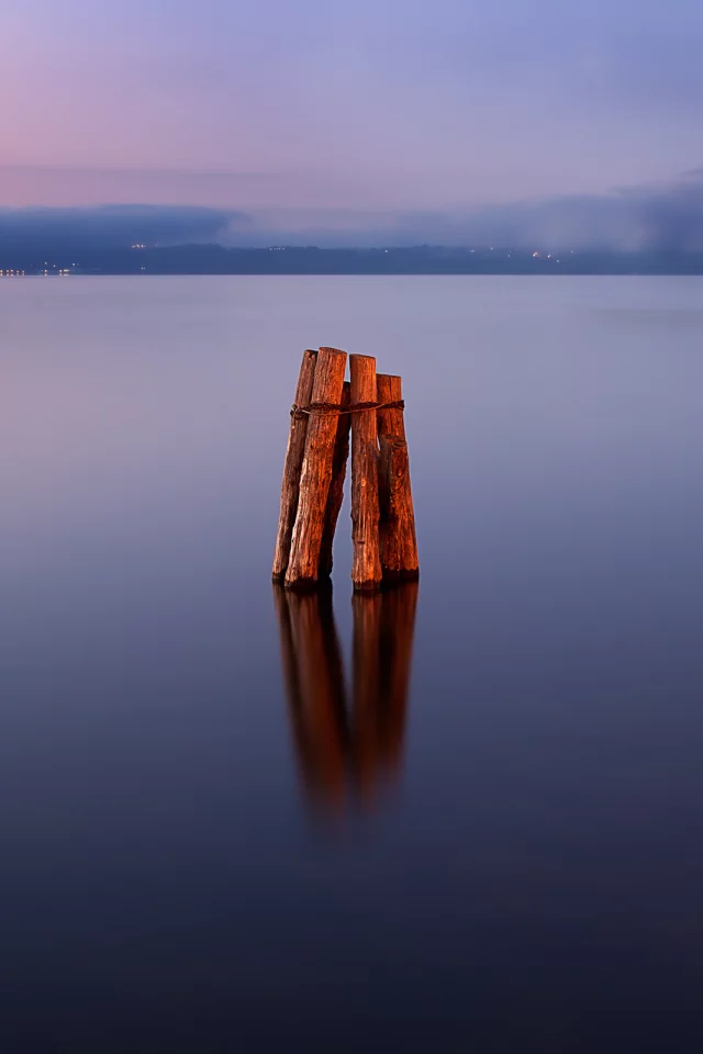 вода, отражение, горизонт