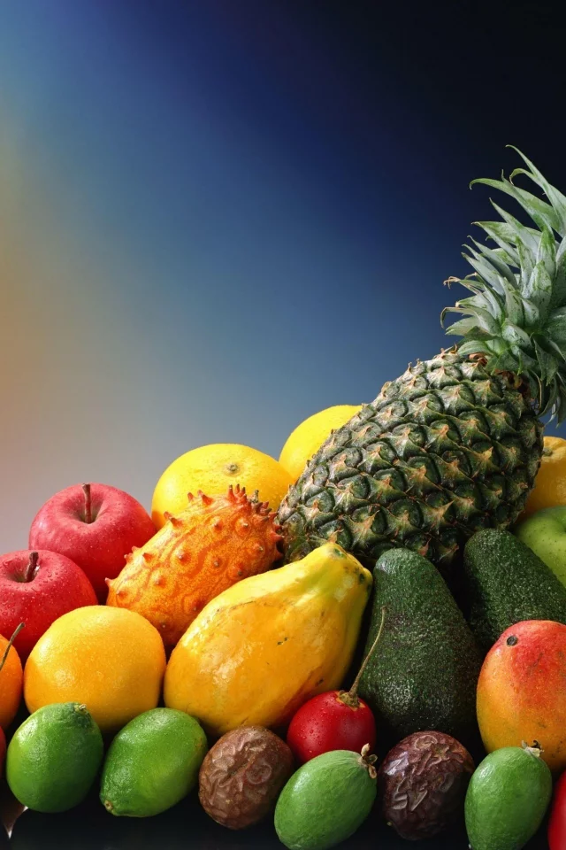 mix, fruit, colorful