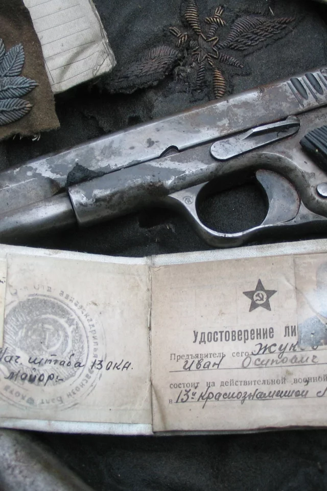 удостоверение, пистолет, ссср