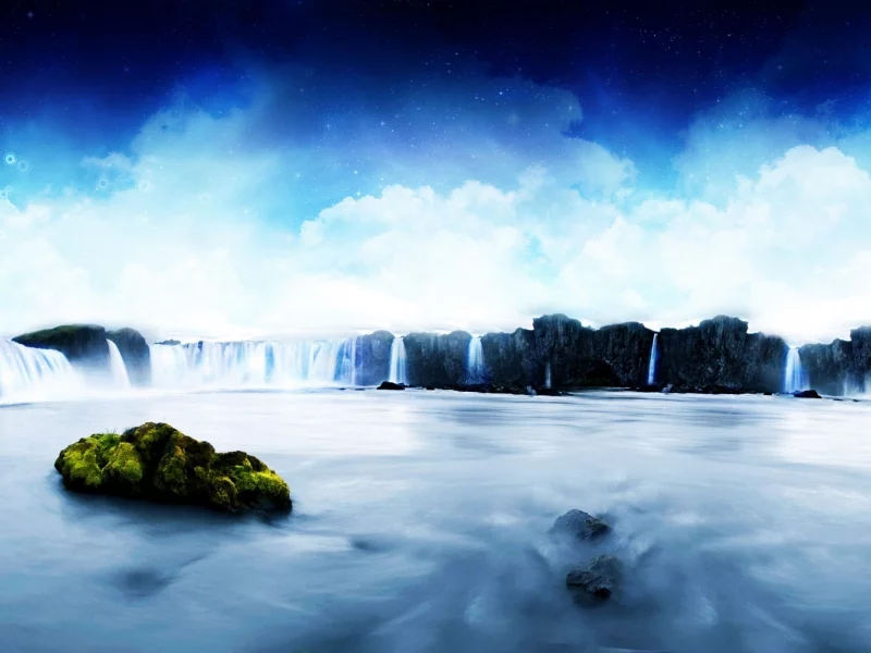 waterfall, world, beautiful