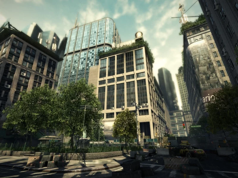 new, york, здания, 2, crysis