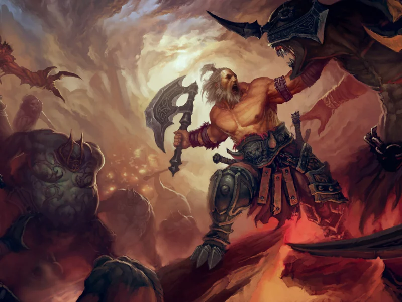 диабло, Diablo 3, варвар
