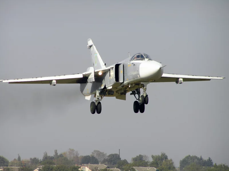 , посадка, СУ-24