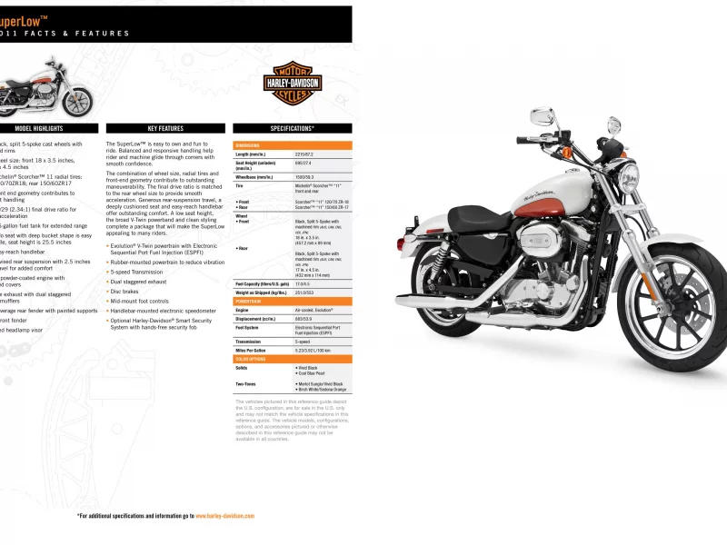 motorbike, moto, Harley-Davidson, мотоциклы, XL 883L Sportster 883 SuperLow, XL 883L Sportster 883 SuperLow 2011, Sportster, motorcycle, мото
