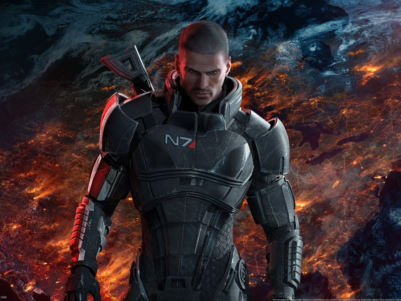 человек, планета, mass effect