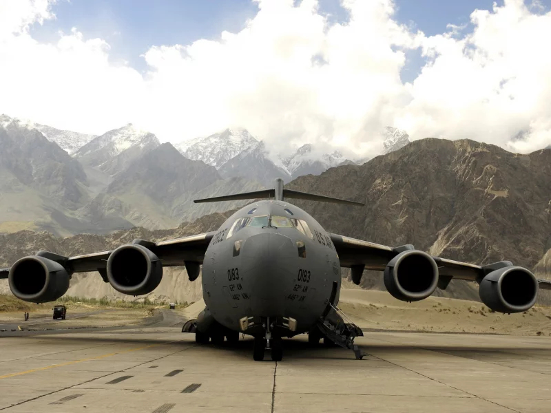 boeing, облака, самолёт