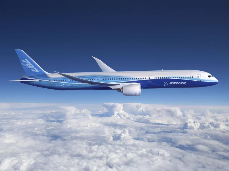 облака, dreamline, полёт, 787, boeing
