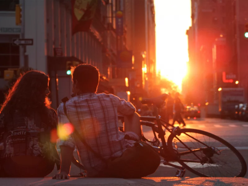 настроение, New York, Sunset