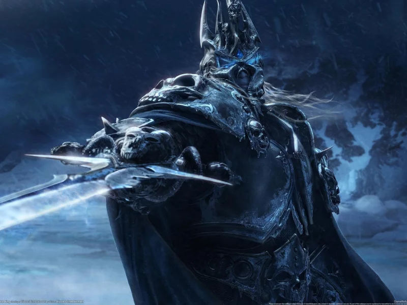 меч, лич, warcraft, король