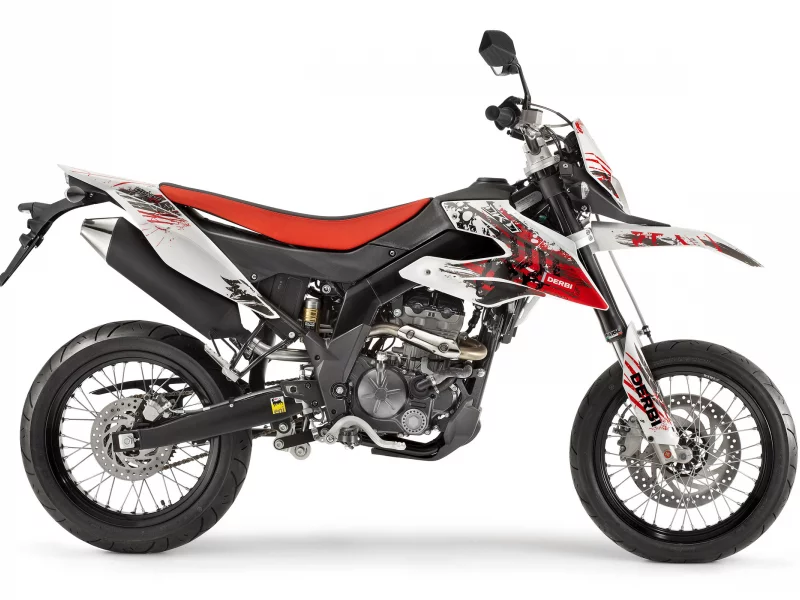 Senda 125 2011, Derbi, мотоциклы, мото, Supermotard, Senda 125, motorcycle, moto, motorbike