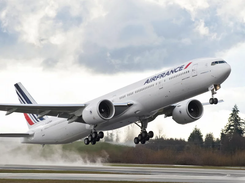 777, boeing, аэродром, взлёт