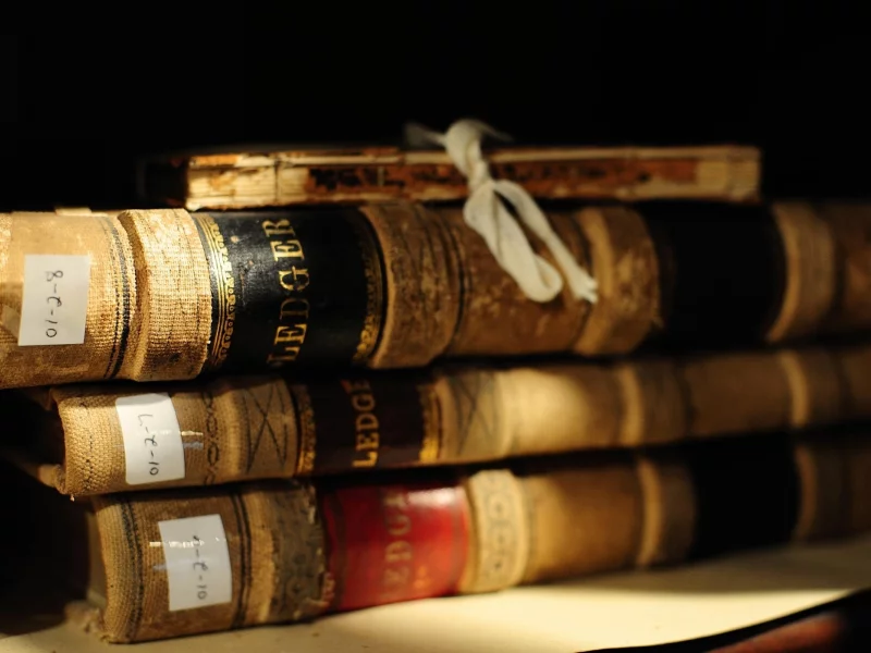 библиотека, книги, фолиант, стопка