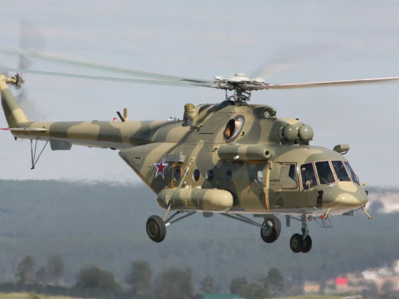 Миль, Ми-8, лопасти, АМТШ, вертолёт