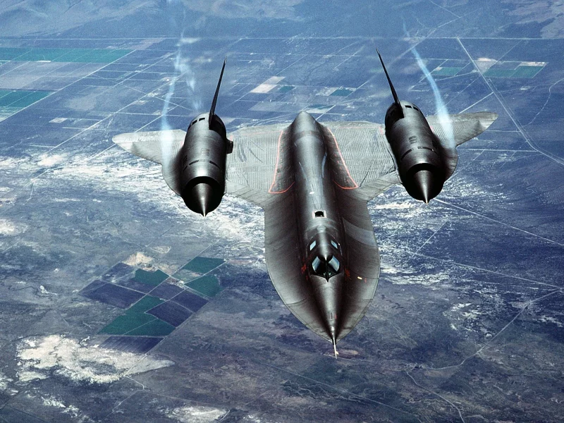 SR-71, полёт, облака, blackbird