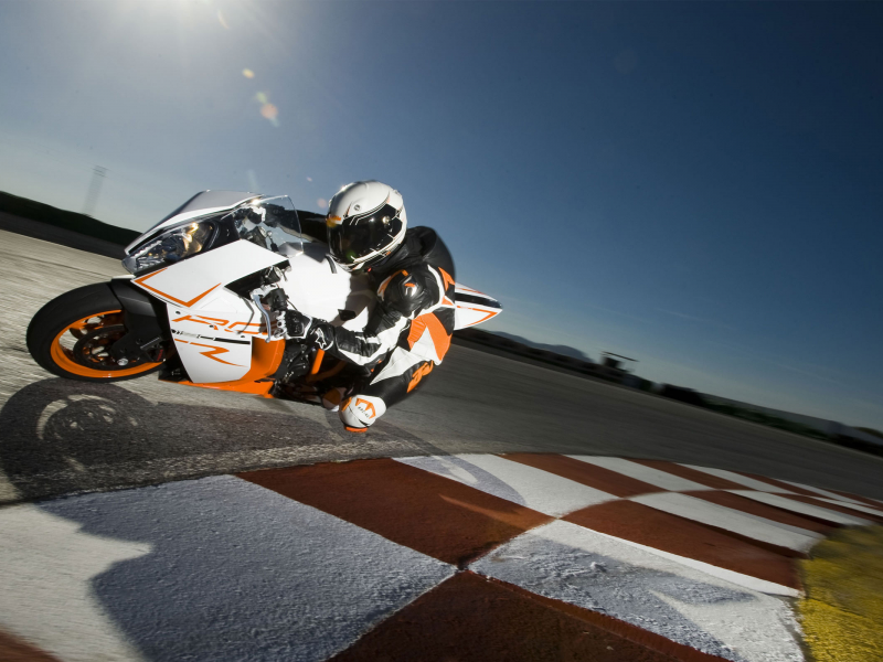 motorbike, Super Sport, moto, motorcycle, KTM, RC8 2011, мото, мотоциклы, RC8