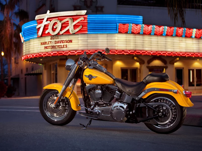 FLSTF Softail Fat Boy 2011, motorbike, motorcycle, мото, Softail, FLSTF Softail Fat Boy, moto, Harley-Davidson, мотоциклы