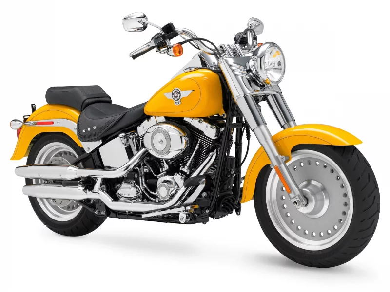 motorbike, Softail, moto, мотоциклы, motorcycle, FLSTF Softail Fat Boy, FLSTF Softail Fat Boy 2011, мото, Harley-Davidson