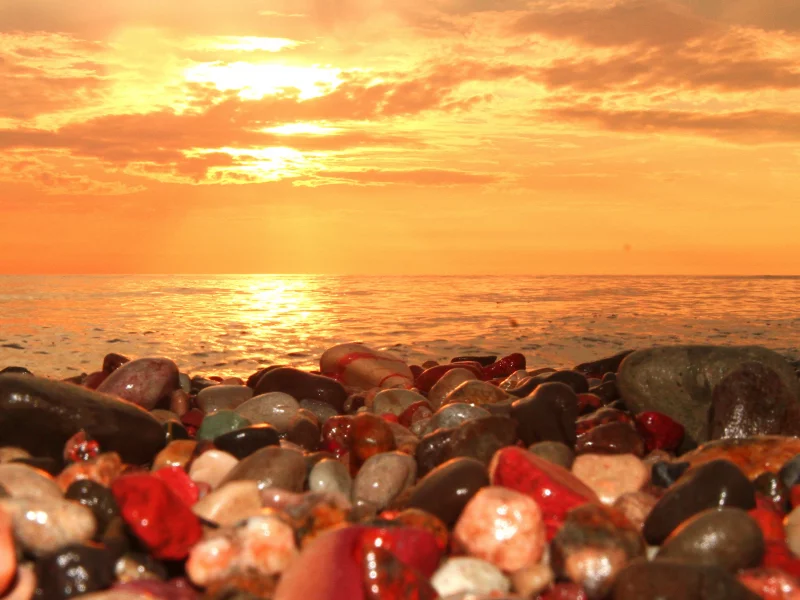природа, камни, цвет, море