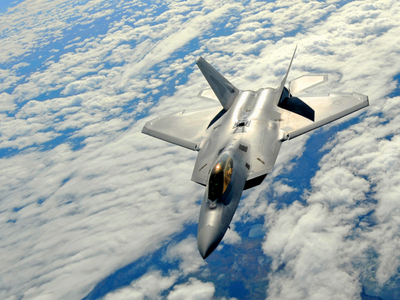 F-22, истребитель, raptor