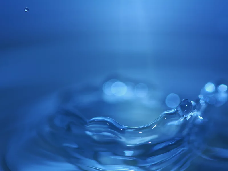 капля, вода