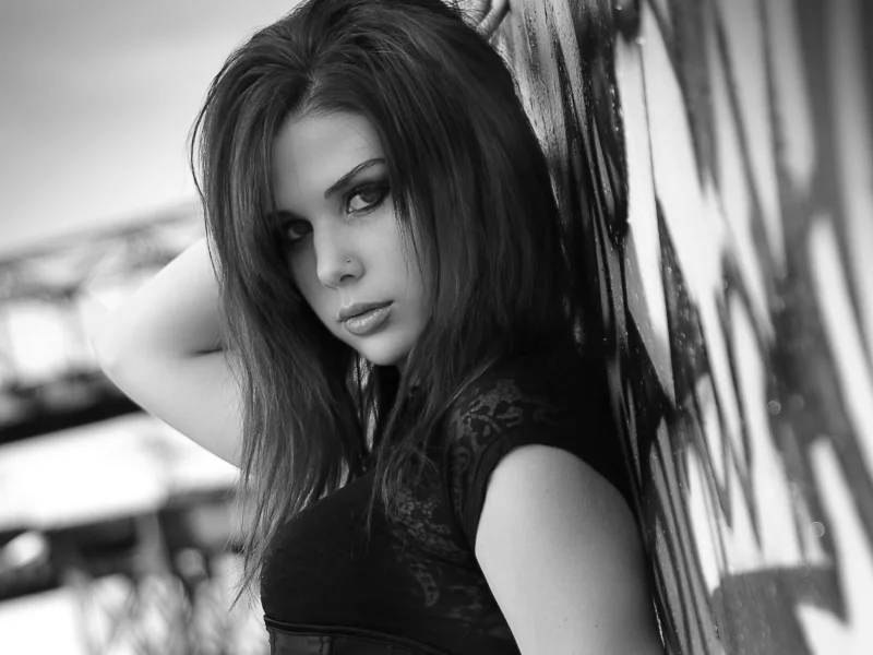 lip, girl, wall, pose, corset, against, красивая, девушка, pudgy, attitude, leaned, sexy, девушки, posture
