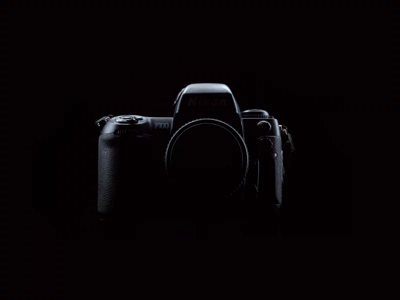 чёрный, никон, тень, фотоаппарат, тени, объектив, фотик