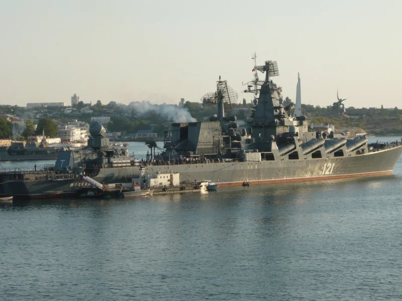 военный, корабль, море