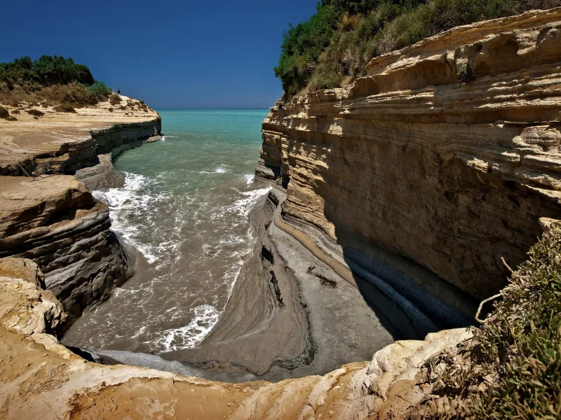 скалы, природа, лето, море
