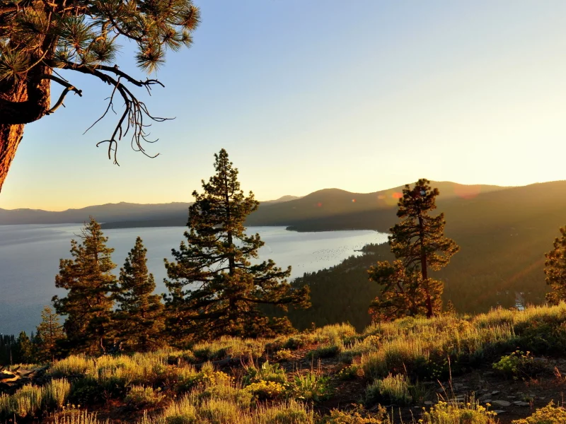 озеро тахо, природа, калифорния, high sierra