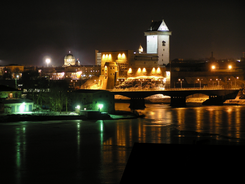 zamok, estonia, narva