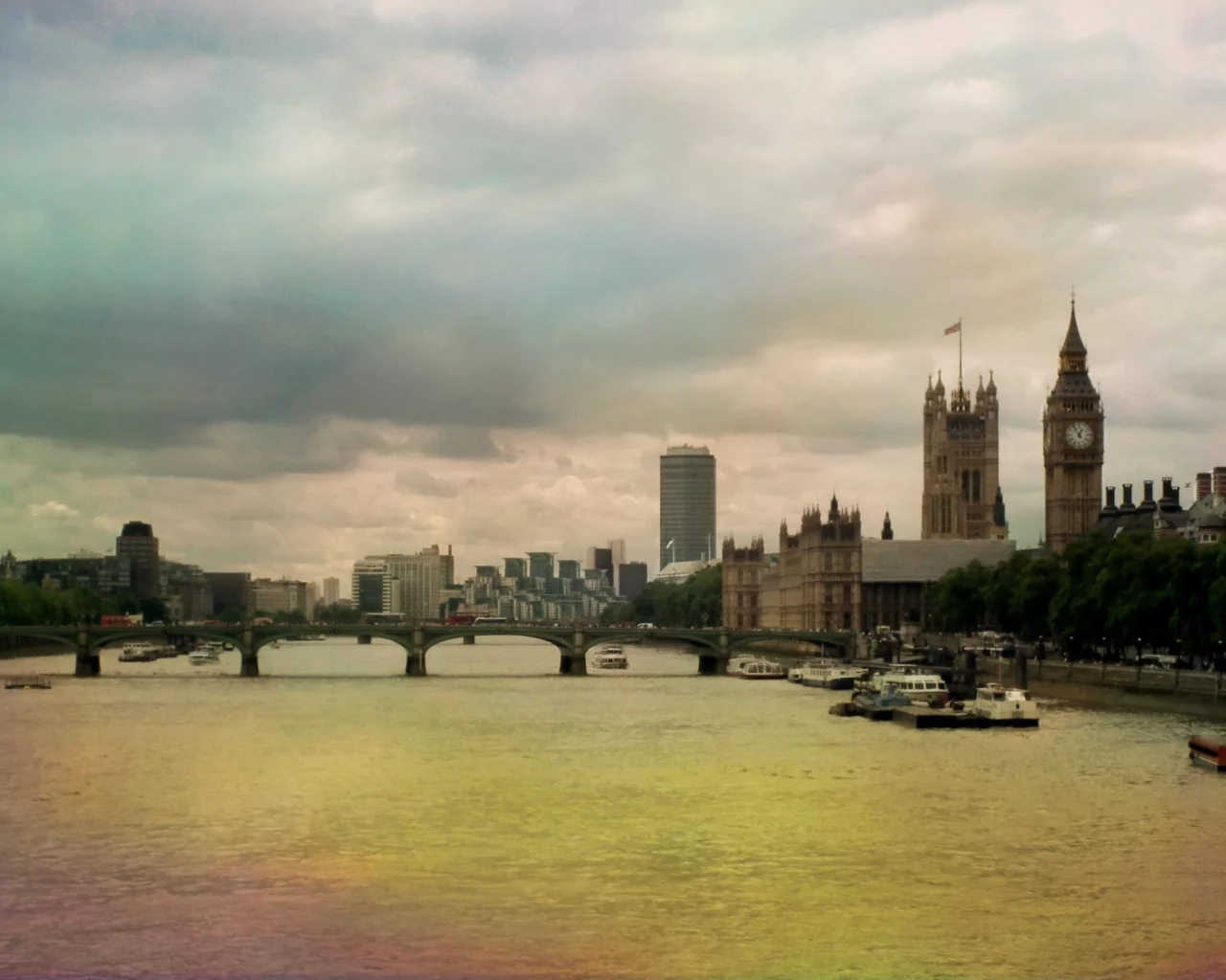 London, Река, Big Ben, Темза