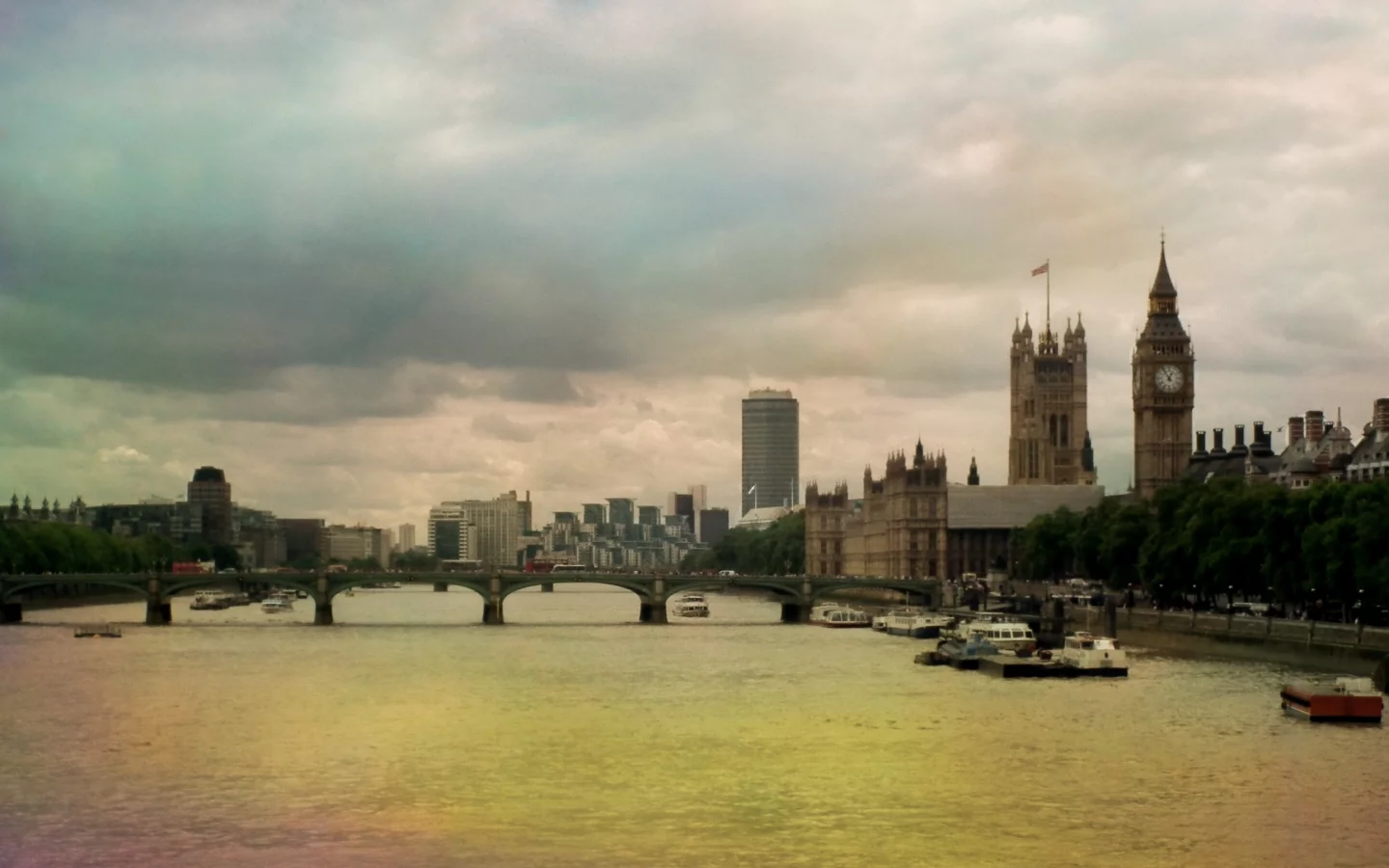 London, Река, Big Ben, Темза